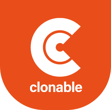 Clonable logótipo móvel